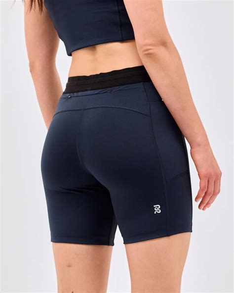 Bandit Running 7" Compression Shorts, Women's - NY Navy - Rya Athletics
