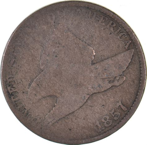 1857 Flying Eagle Cent - Very Tough - Issued for only 3 Years ...