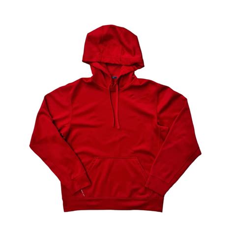Nike Men's Red Hoodie | Depop