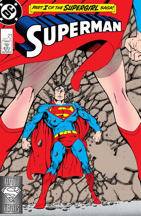 Superman #21 (Sept 1988) Part I of the Supergirl Saga — story and ...