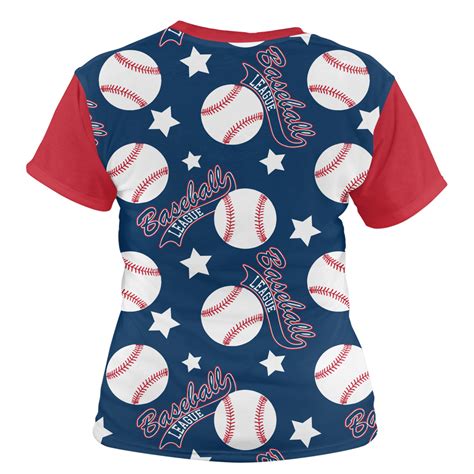 Custom Baseball Women's Crew T-Shirt - Small | YouCustomizeIt