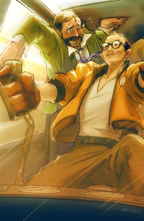 kim kitsuragi and harry du bois (disco elysium) drawn by haykebyr ...