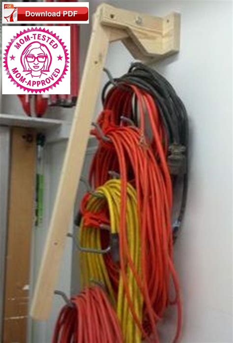 Extension Cord Organizer Plan/power Cord Holder Plan/power Cord ...