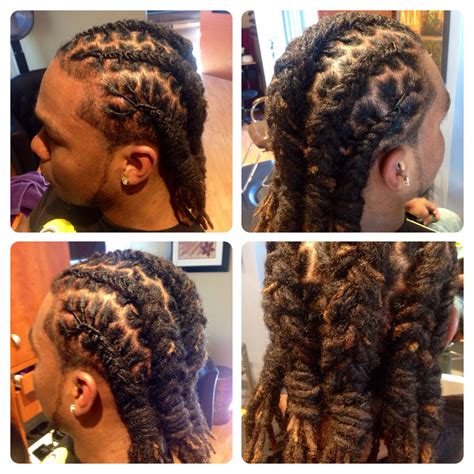 Loc styling for men Dreadlocks Men, Braided Dreadlocks, Dread Braids ...