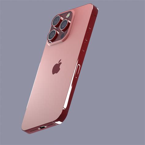 ArtStation - Iphone 15 Pro Max red color | Resources