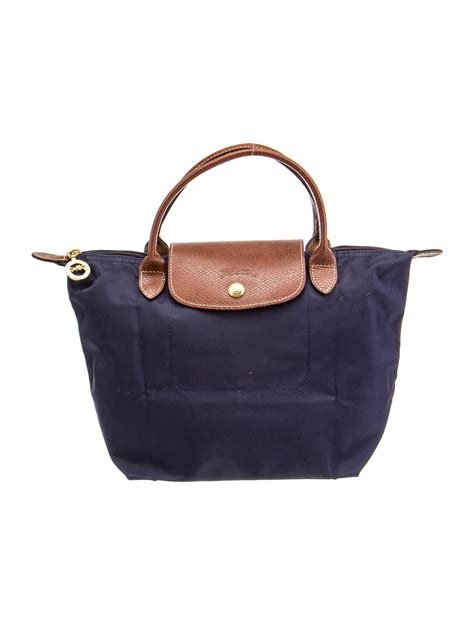 Longchamp Small Le Pliage Tote - Blue Totes, Handbags - WL871729 | The RealReal