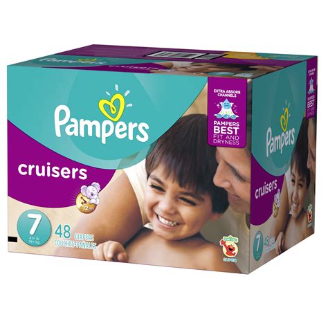 Pampers Cruisers Diapers - Size 7 - 44ct - BrickSeek