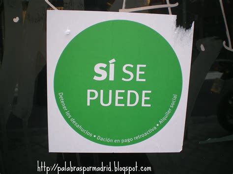 Sí se puede - Aprende español callejeando por Madrid