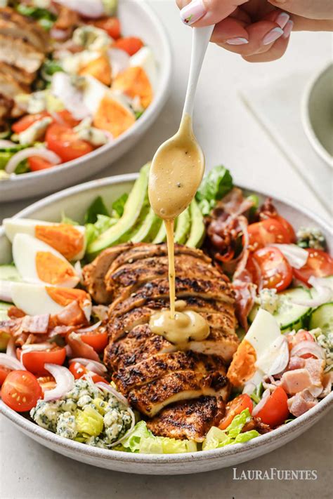 The BEST Dressing for Cobb Salad | Laura Fuentes