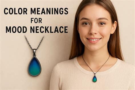 Color Meanings for Mood Necklace - Mathilde Lacombe