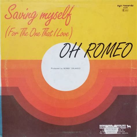 Yahoo!オークション - OH ROMEO / Saving Myself 85年