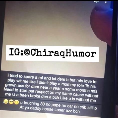 Lud foe ex gf posts on Snapchat : r/Chiraqology