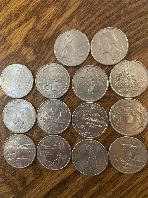 Quarter Front And Back