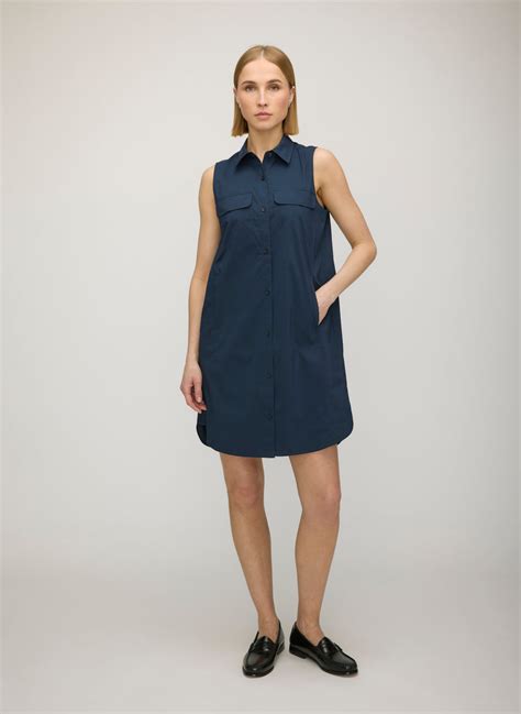 Marseille Sleeveless Shirt Dress | Women's Dresses – Kit and Ace