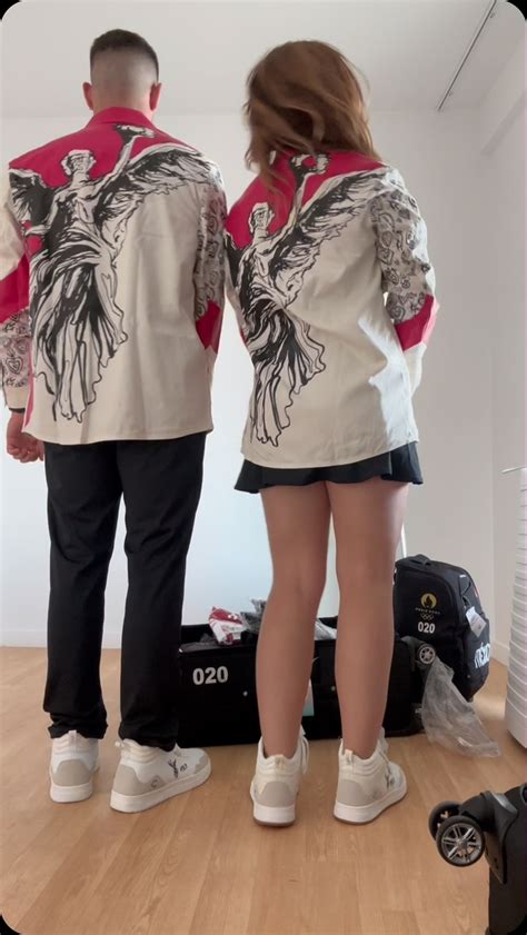 Sofia Reinoso | Paris 2024 try on haul ft coach @sergioll99 🇲🇽 #paris2024 #olympicvillage # ...