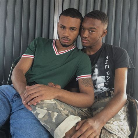 Cute Black Guys, Black Boys, Cute Guys, Black Men, Lgbt Couples, Cute Gay Couples, Tumblr Gay ...