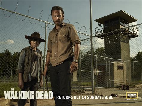 The Walking Dead: Prison Rick & Carl HD Wallpaper