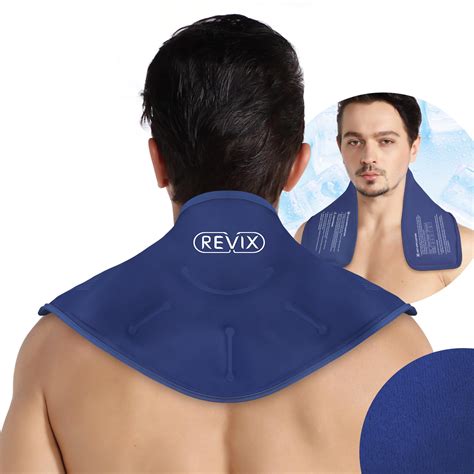 Snapklik.com : XL Neck Ice Pack For Injuries Reusable, Hot And Cold Pack For Neck And Shoulders ...