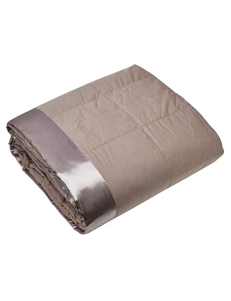 Fairydown Espresso Feather & Down Blanket, Hurricane - Blankets & Throws
