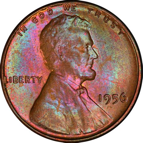 1956 1c Ms | Lincoln Cents - Wheat Reverse | Coin