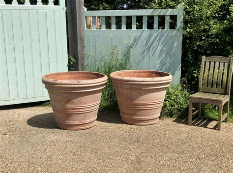 Very Large Terracotta Planters