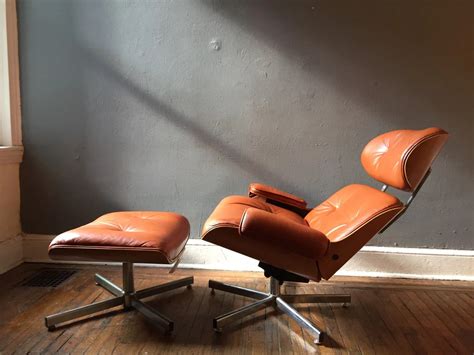 Eames lounge chair and ottoman italian made replica on original design ...
