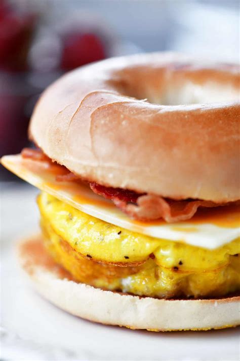 How To Cook Egg For Bagel Sandwich at Robert Gile blog