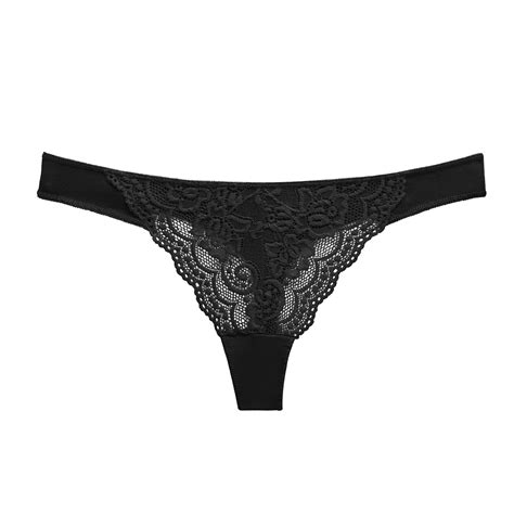 Sexy Woman Thong Panties Lace Underwear Soft Female Lingerie Sexy G ...