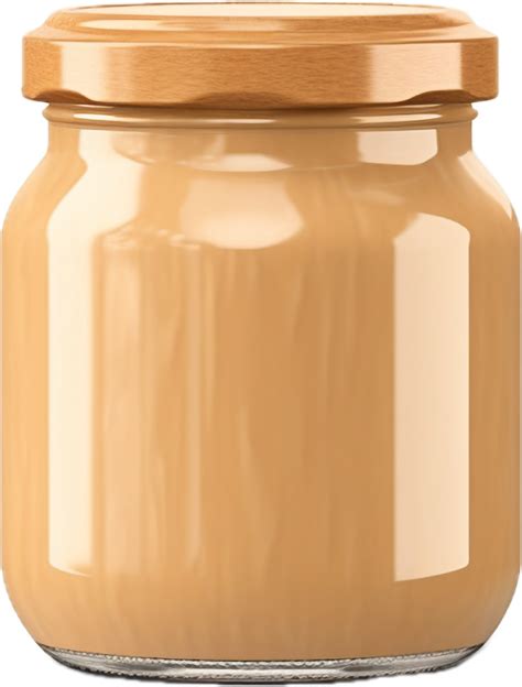 AI generated jar of peanut butter png 35062695 PNG