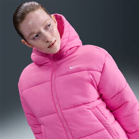 Pink Hooded Puffer Jackets. Nike.com