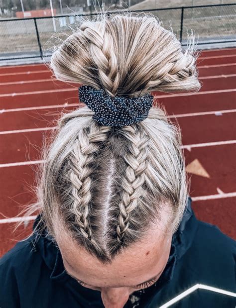 Pinterest: carolinefaith417★ | Competition hair, Cheer hair, Game day hair
