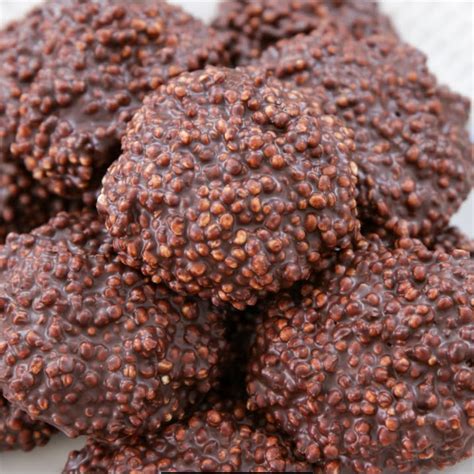 Dark Chocolate Quinoa Crisps Recipe | OwnBrandChocolate