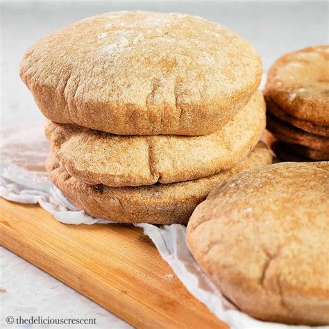 Whole Wheat Pita Bread Recipe No Oil | Deporecipe.co