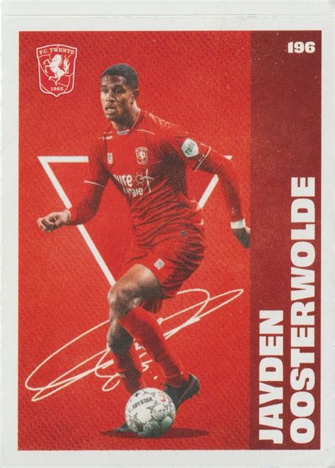 #196: Jayden Oosterwolde (FC Twente) | Voetbalplaatjes Paradijs