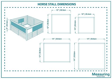 What Are the Horse Stall Dimensions? (with Drawings) – Measuringknowhow