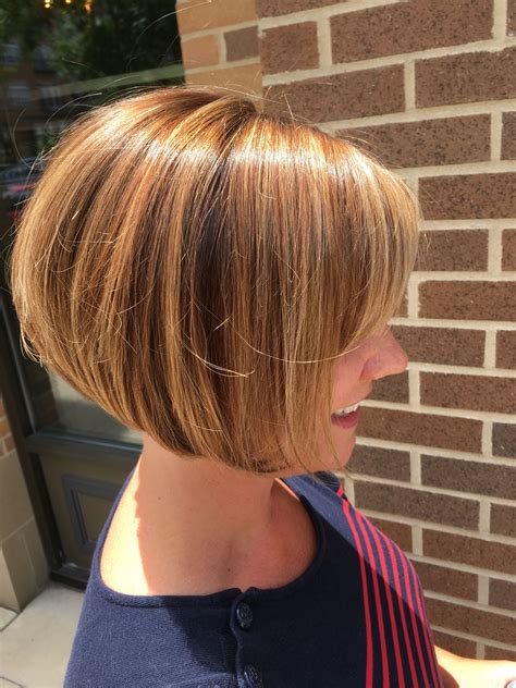 Stacked Bob Haircut
