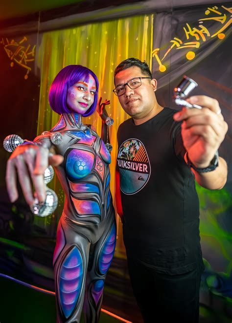 Body Painting Halloween Costumes