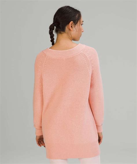 Lululemon Merino Wool Pullover Sweater - Pink Mist - lulu fanatics