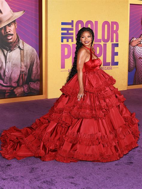 'The Color Purple' premiere: All the looks from star-studded purple ...