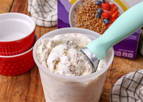 Grape Nut Ice Cream - Barefeet in the Kitchen