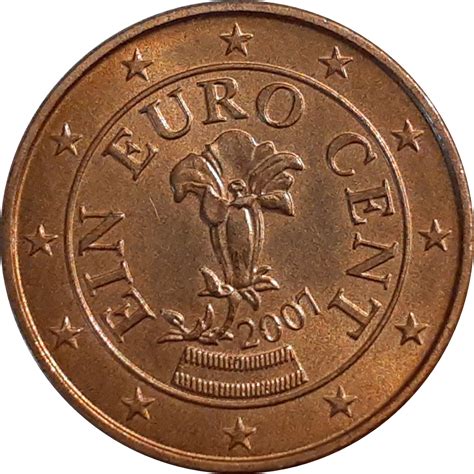 1 Euro Cent - Austria – Numista