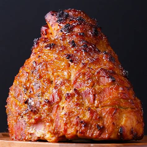 Honey Mustard Glazed Smoked Ham at Nannette Brown blog
