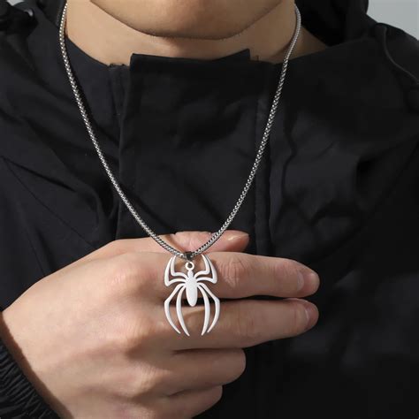 Spider Man Necklace For Boys