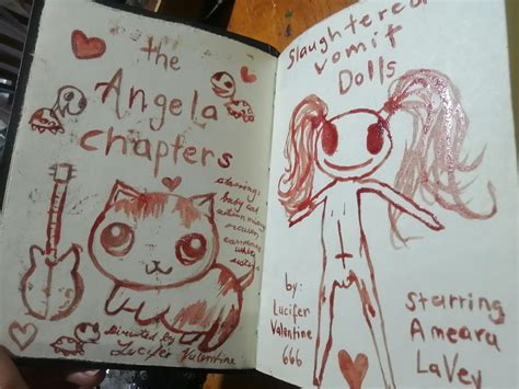 Painted my favorite Lucifer Valentine covers with my blood : r ...