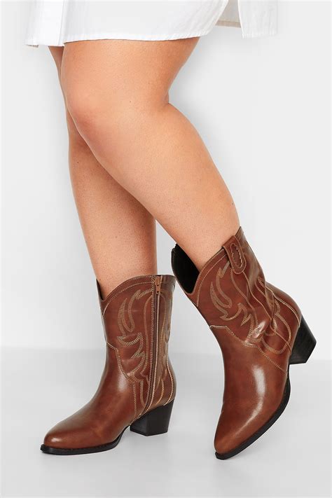 Womens Brown Cowboy Boots