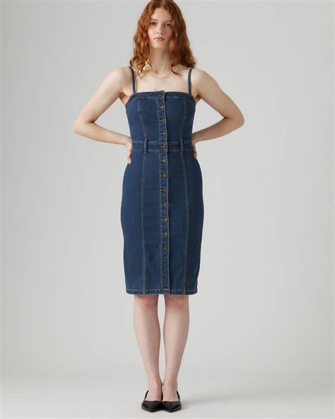 Denim Bustier Dress - Blue | Levi's® LI