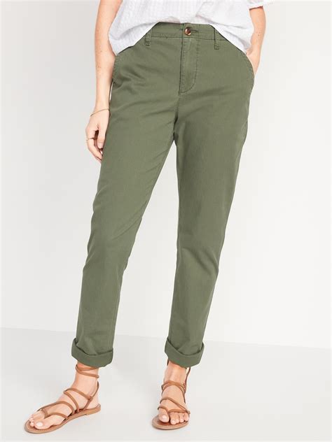 Women's High-Waisted Ogc Chino Pants - Alpine Tundra - Tall Size XL ...