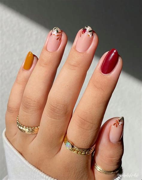 30 Thanksgiving Nail Ideas to Be Grateful for This Fall | Nails, Nail ...