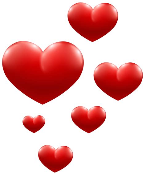 Heart Paper - Red Hearts Transparent PNG Image png download - 6692*8000 ...