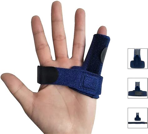 Trigger Finger Splint, Adjustable Finger Support Support Bonus Fastening Tape To Relieve Finger ...
